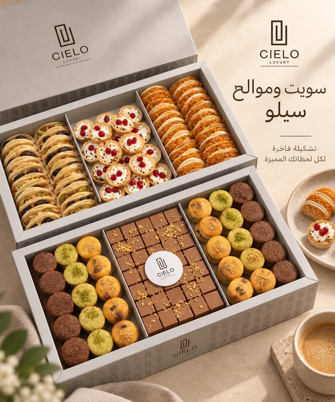 جيس كيك سويت وموالح